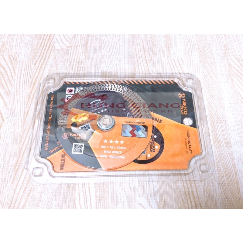 Lưỡi Cắt Gạch Đa Năng NIKKO Chuyên Cắt Đá, Gạch Men, Marble Lưỡi Cắt Chính Xác An Toàn