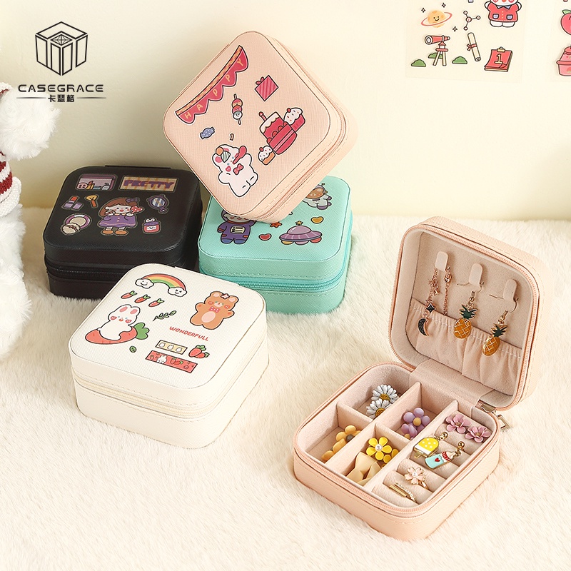 Hộp đựng trang sức CASEGRACE bằng da PU sang trọng
