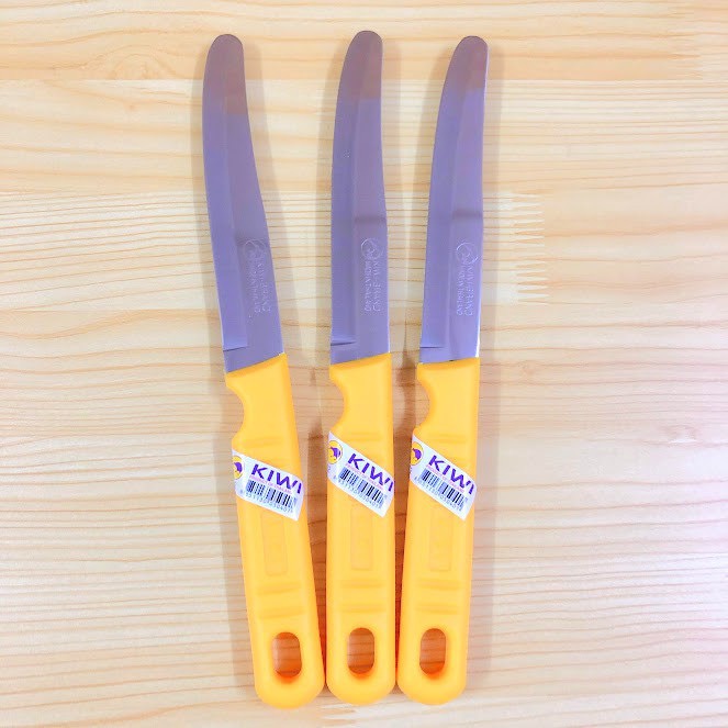 Dao Thái Lan KIWI®511 Cán Vàng Nhựa- Dao gọt trái cây CAO CẤP LOẠI 1