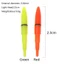 TOPTOOLCX Glow Stick Clip trên phao báo động cắn ban đêm