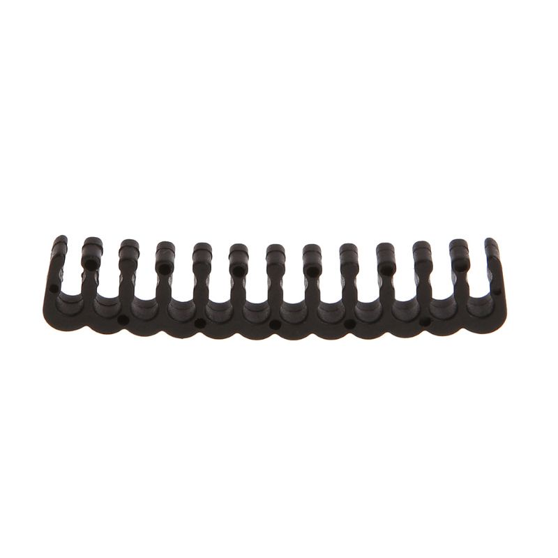 Kikin 16 Cái Bộ Cáp PP Lược Kẹp Kẹp Tổ Chức Cho 2 5-3 2 Mm PC Cáp Nguồn Lược
