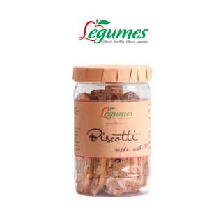 Bánh Biscotti Nguyên Cám Không Đường Légumes 200g - Eat Clean, Giàu Hạt Dinh Dưỡng, Không Bơ Sữa