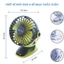 Quạt Mini Xoay 720 Độ Kẹp Xe Đẩy Và Để Bàn 9BABY - Bảo Hành 24 Tháng