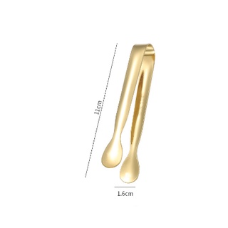 ( Kẹp nhỏ ) Kẹp gắp đá, lật thức ăn gắp đường mini chất liệu inox 304