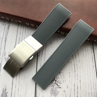 Dành Cho 21 Mm Longines Concas L3.742 / 644 Thể Thao Lặn Cao Su Silicon Dây Đeo Đồng Hồ Nam Dây Xích Phụ Kiện