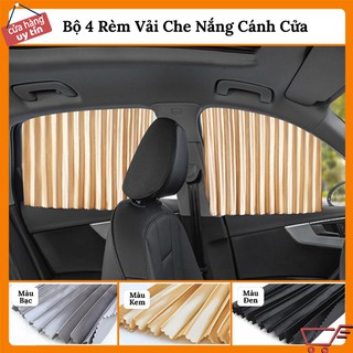 Rèm Cửa Ô Tô Vải Che Nắng – Bộ 4 Rèm