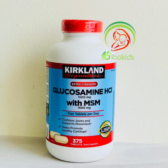 Glucosamine HCL 1500mg Kirkland With MSM 1500mg Hộp 375 Viên Shopee Việt Nam