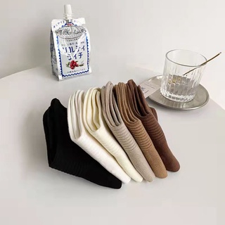 Tất Cổ Cao Nam Nữ Trơn Trắng Đen Nhiều Màu Thể Thao T01