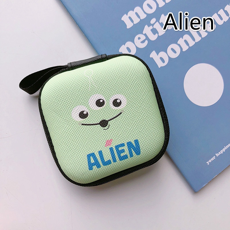 Phim hoạt hình Disney Túi xách tay Túi đựng dây cáp USB Mini Zipper Wallet Ví đựng tiền xu Hộp đựng Tài Nghệ
