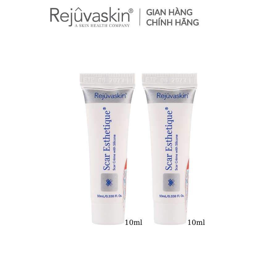 Ảnh Combo kem xóa Sẹo Thâm, lấp đầy Sẹo Rỗ, Sẹo Lõm Rejuvaskin Scar Esthetique 10ml/tuyp 2