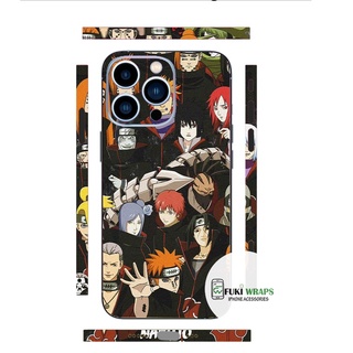 Miếng dán Skin Mặt lưng Naruto FULL VIỀN Dành Cho 15 pro max 14 pro max 13 pro max 12 pro max 11 pro max - Fukishop
