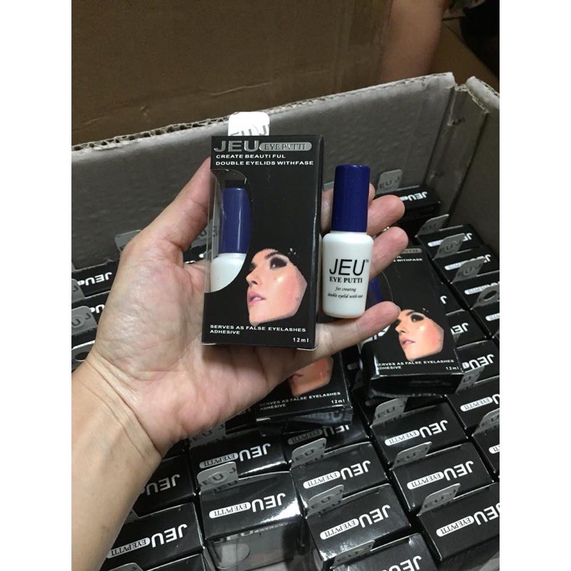 Keo dán mi Jeu, màu trắng đục, 12ml, xuất xứ Nhật Bản