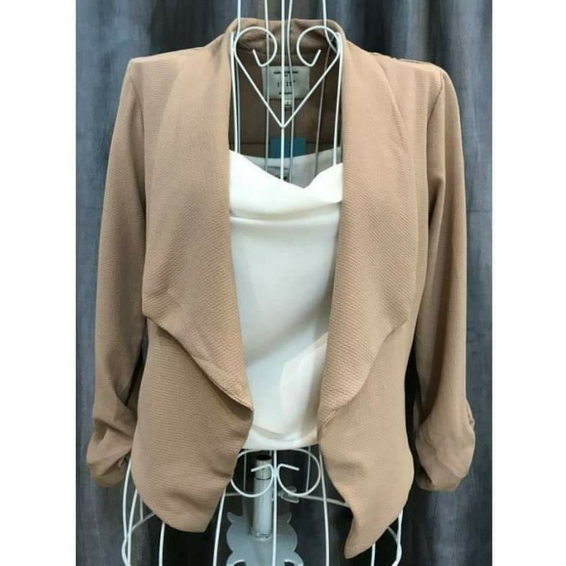 Áo khoác vest 1 lớp khoác nhẹ Iris (nhiều màu)