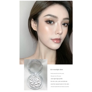 Phấn Bắt Sáng Lâu Trôi Không Thấm Nước Chống Dầu Che Phủ Toàn Diện 2 Màu Tùy Chọn