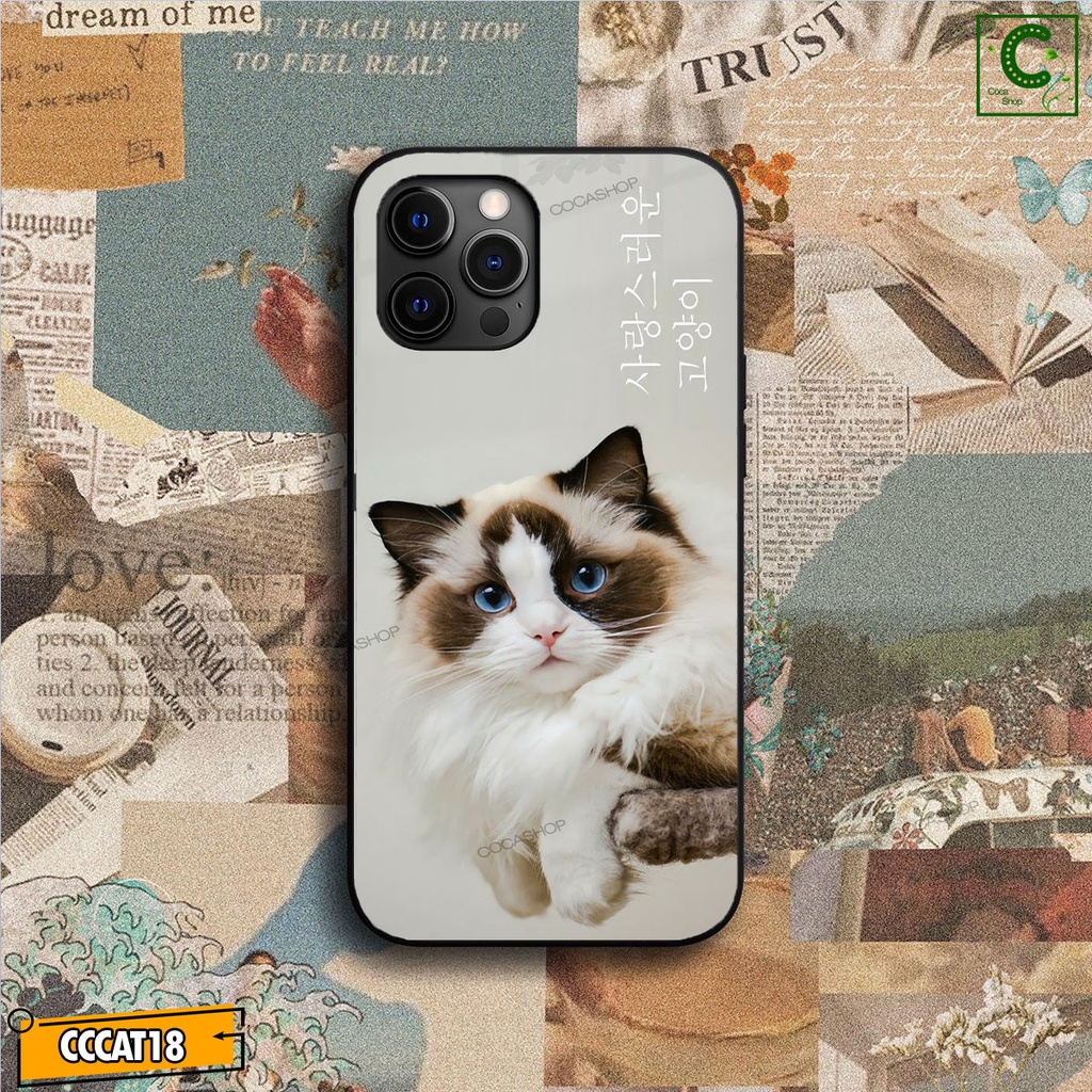 Ốp Lưng iPhone Mèo Dễ Thương Xinh Xắn