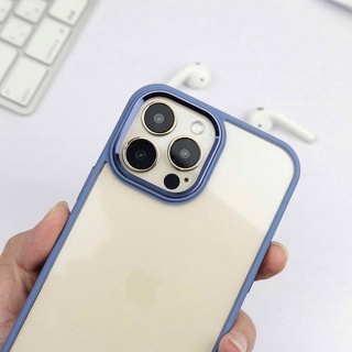 Ốp lưng trong chống ố viền silicon màu chịu lực cho iphone 12promax/13/13pro/13promax
