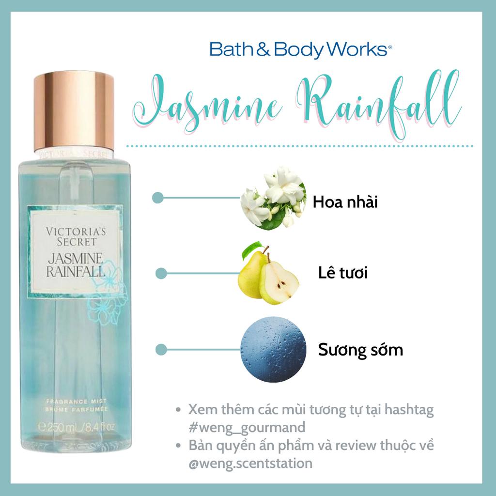 Xịt thơm toàn thân Victoria's Secret mùi Jasmine Rainfall