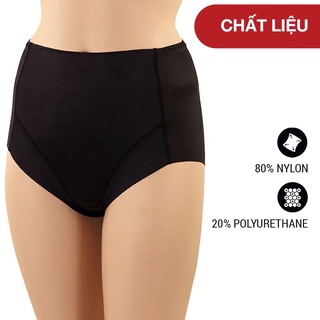 Quần lót gen bụng cạp cao, quần lót nữ không viền chống cuộn thon gọn hàng nội địa Nhật chính hãng Karu Gunze EF1200N