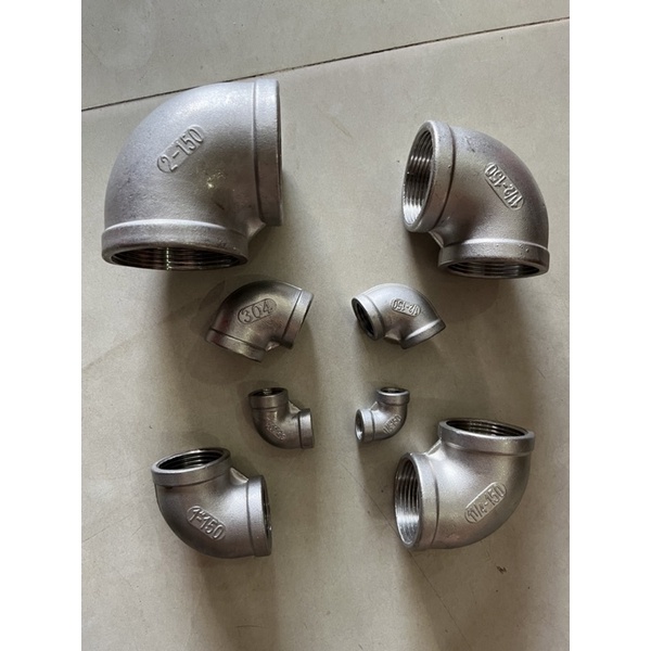 Co ren inox 304 (13, 17, 21, 27, 34, 42, 49, 60) co 2 đầu ren trong ...