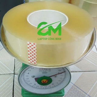 Băng dính trắng trong 1kg/cuộn siêu mỏng