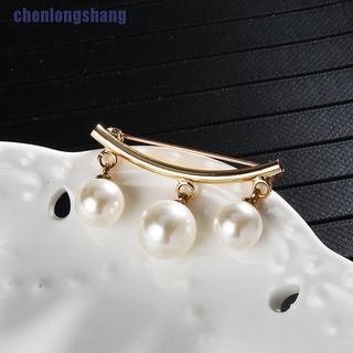 Ghim cài áo cardigan đính ngọc trai sang trọng