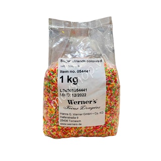 1kg Kẹo Bông Đường Cốm Màu Trang Trí,Đường Cốm Trang Trí Bánh Kem Làm Cho Bánh Trở Nên Hấp Dẫn Hơn