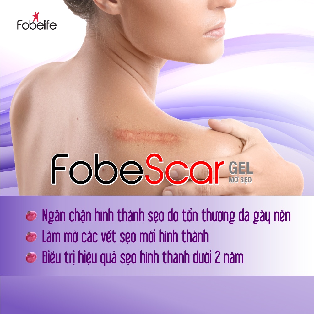 Gel Mờ Sẹo, Mờ Vết Thâm Fobe Scar N1 - Tuýp 10g