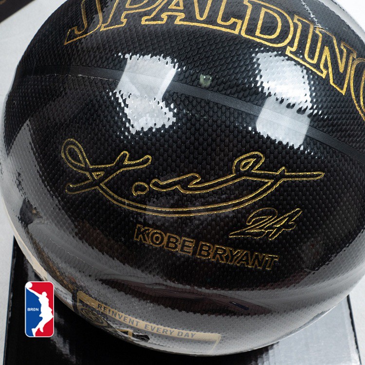 Quả Bóng Rổ Da Spalding Kobe (Size7) –Bóng Rổ Da Bản Kobe Bryant + Tặng Kim bơm, Túi lưới BẢO HÀNH DA 12 Tháng