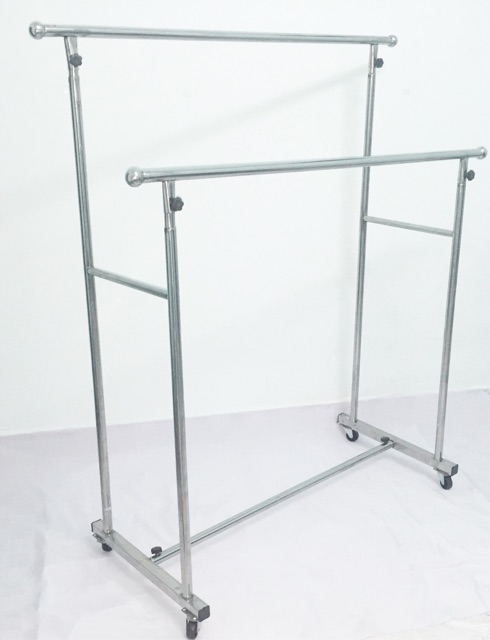 Sào Phơi Đồ Đôi Inox Loại 1 Có Khoen Và Ko Khoen | Shopee Việt Nam