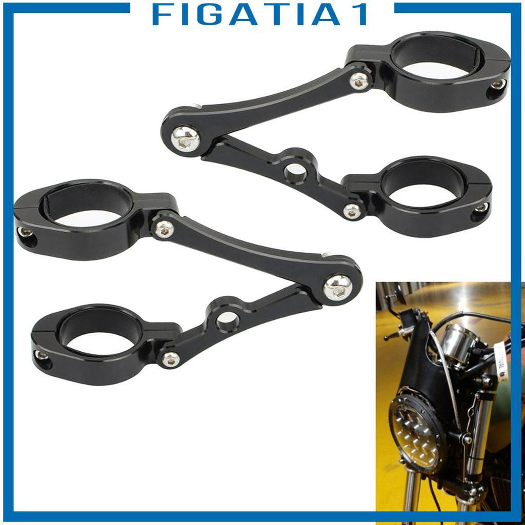 Set 2 Kẹp Đèn Pha 39-41mm figatia1 Chuyên Dụng Cho Xe Mô Tô
