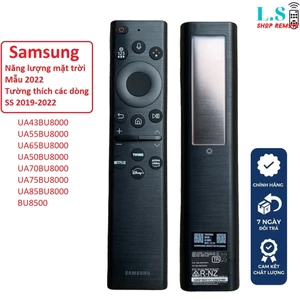 Điều khiển tivi Samsung giọng nói Q70B Qled năng lượng mặt trời chính hãng mới, remote tivi samsung 75Q70BA 85Q70BA