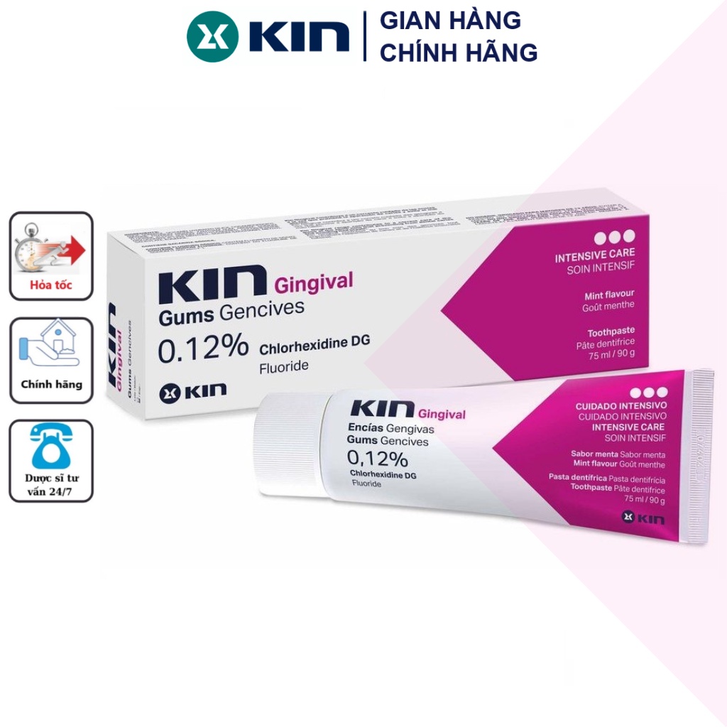 Kem Đánh Răng Viêm Nướu - Kin Gingival Toothpaste ® 90g - Viêm Nha Chu ...