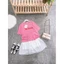 Set Áo Hồng mix Chân Váy Tầng xinh