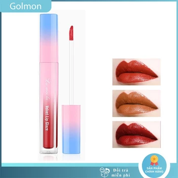 Son kem Lameila Velvet Lip Glaze son môi lì mịn lâu trôi nội địa Trung GM-SK-L01 ྇