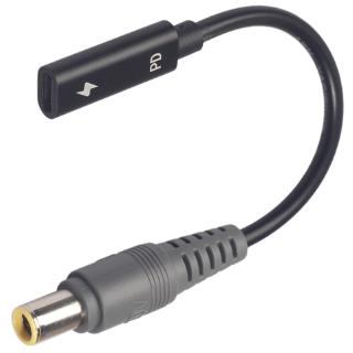 [A.C] Dây cáp sạc USB Type C Nữ PD cho Lenovo Thinkpad X61S R61 T410 T420S T400 T430 SL400 E425 Bộ sạc nguồn máy tính xách tay