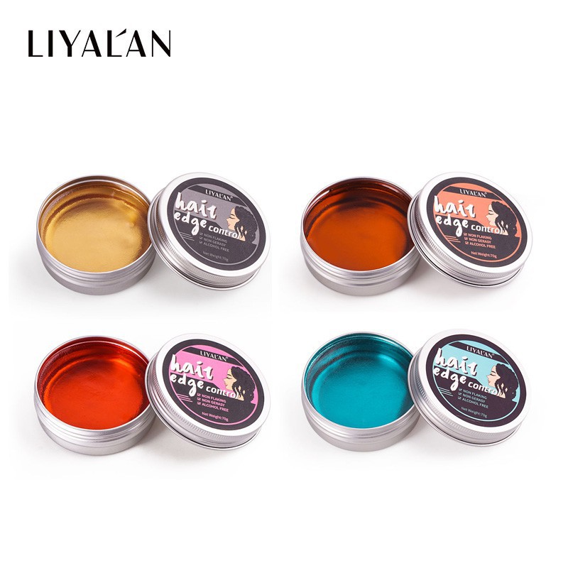 Ảnh Sáp thơm bôi tóc LIYALAN thuần chay tạo kiểu chống xoăn tóc giữ hiệu quả bền lâu 70g 1