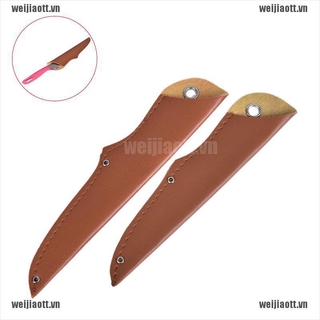 WEJT Vỏ dao bằng da gia đình Dao trái cây di động Vỏ dao đa năng