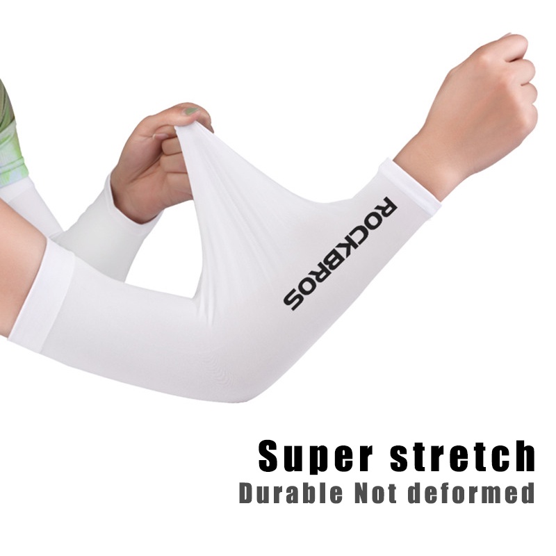 Bao tay chống nắng Rockbros ice silk thoáng mát, phù hợp cho hoạt động ngoài trời như đi xe đạp hoặc câu cá