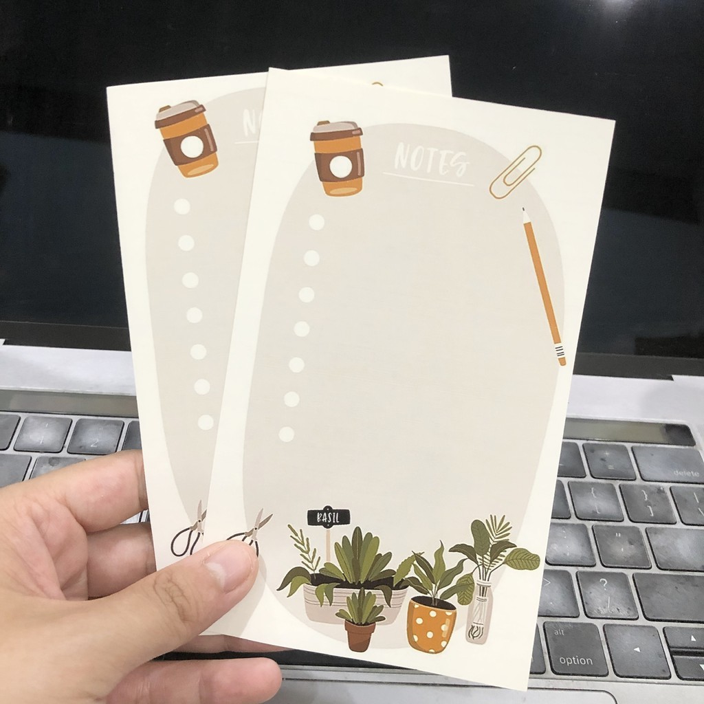 Tấm sticker ghi chú - Sticker Todo list/Checklist dán sổ, bàn học, bàn ...