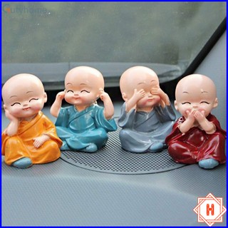 Bộ tượng 4 chú tiểu tứ không (Có hộp hàng loại 1 ) { H }