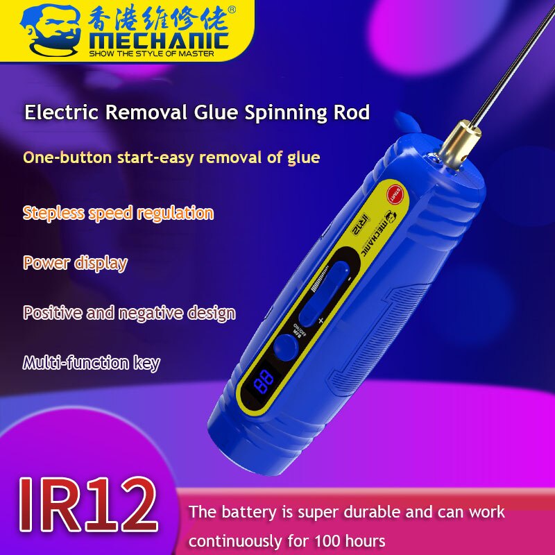 MECHANIC IR12 OCA Gel Tẩy Cho Samsung IPhone Màn Hình LCD Phân Cực Gel Tẩy Keo Điện Quay Cần Dụng Cụ Sửa Chữa