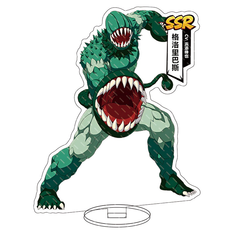 HK1 One Punch Man Nhân Vật Hành Động Lắp Ráp Di Động 15cm Anime Hình Đồ Chơi Mô Hình Acrylic Đứng GENOS Blast Longjuan KH1