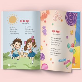 Sách Tuyển tập Thơ hay cho Trẻ mầm non (Minh họa bằng tranh theo chủ đề - Theo chuẩn giáo dục mầm non)