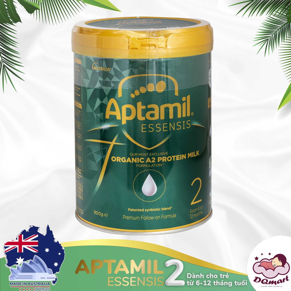 Sữa Aptamil Essensis Số 1, 2, 3 Hộp 900g của Úc ( Mẫu Mới)