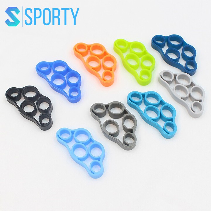 Ảnh Bóp tập cơ tay 5 ngón tay theo cấp độ tập chất liệu bằng silicon mềm, nhỏ gọn SPORTY YGW24 1