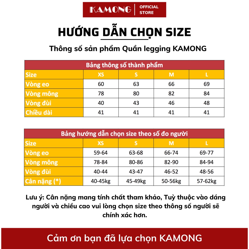 Ảnh Quần legging đùi nữ cạp cao KAMONG Nâng Mông Cao Cấp có túi vải cotton dẻo co dãn tốt dáng ngắn LG004 1