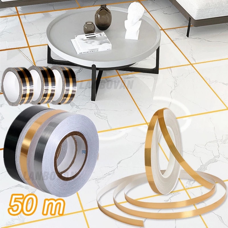 Cuộn Băng Keo PVC Dán Viền Sàn Nhà 5/50m Chống Nước/Mài Mòn Đa Năng ...