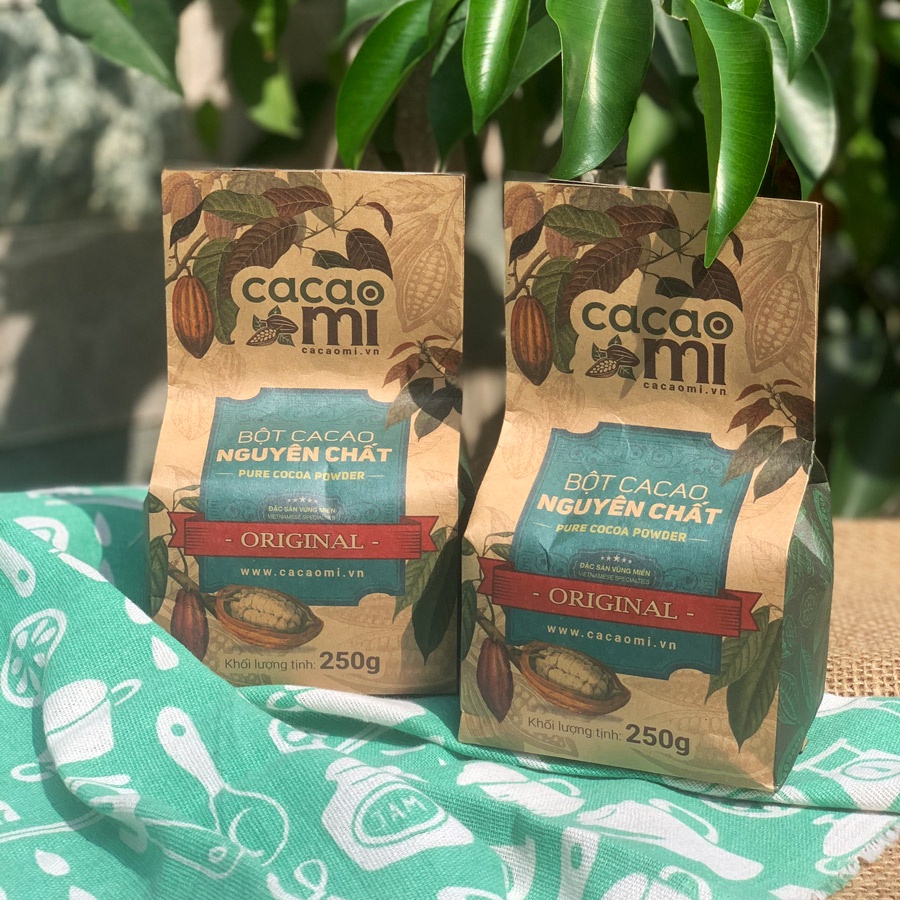Ảnh Bột cacao nguyên chất không đường CACAOMI Original chuẩn ăn kiêng Keto Eat Clean, ăn chay [80g/250g] 4