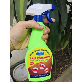 Thuốc Xịt Kiến Ba Khoang Lan Tâm Huy 350ml - Diệt Muỗi, Kiến Ba Khoang Hiệu Quả, An Toàn, Chai Xịt Cầm Tay
