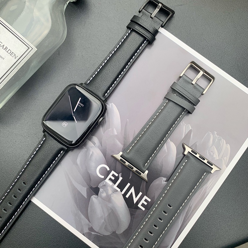 Dây đeo khí quyển đơn giản bằng kim loại dành cho nữ Thích hợp cho Apple Watch S11 SE3 Ultra3 S10 S9 S8 SE S7 S6 Ultra 49mm 46mm 42mm 44mm 41mm 45mm Dây đeo cổ tay